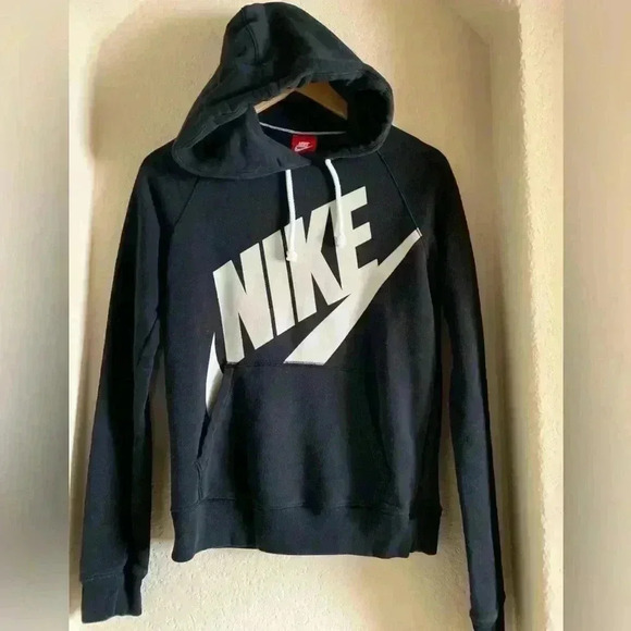Nike Vintage Swoosh Sweatshirt Hoodie - Picture 1 of 5